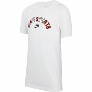 Nike NSW TEE GET OUTSIDE 2 B biela M - Chlapčenské tričko