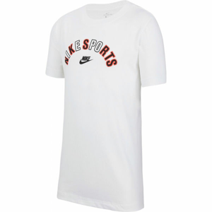 Nike NSW TEE GET OUTSIDE 2 B Chlapčenské tričko, biela, veľkosť L