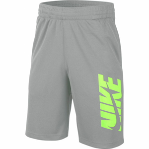 Nike HBR SHORT B Chlapčenské športové šortky, sivá, veľkosť S