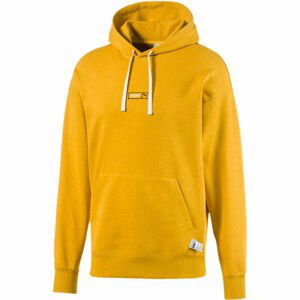 Puma HEMP HOODY Pánska mikina, žltá, veľkosť M