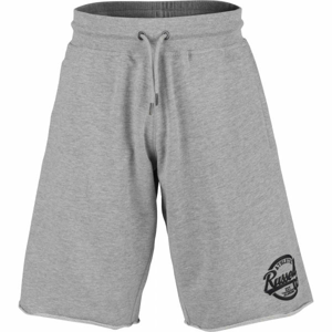 Russell Athletic COLLEGIATE RAW EDGE SHORTS šedá M - Pánské šortky