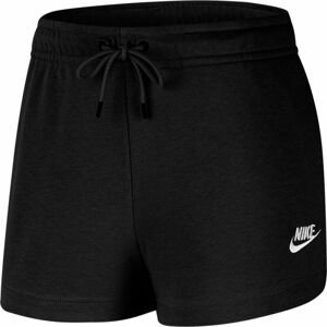 Nike NSW ESSNTL SHORT FT W Dámske športové šortky, čierna, veľkosť M