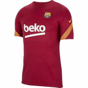 Nike BRT STRK TOP SS M Pánske futbalové tričko, vínová, veľkosť XL