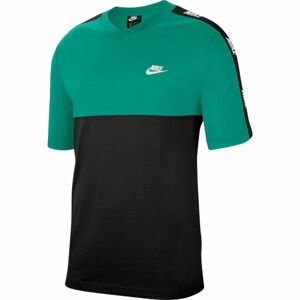Nike NSW CE TOP SS HYBRID M zelená S - Pánske tričko