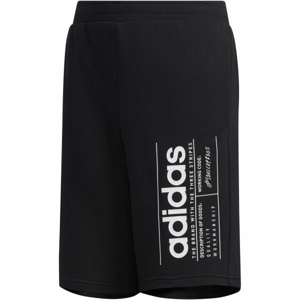 adidas YB BB SHORT Chlapčenské kraťasy, čierna, veľkosť 116