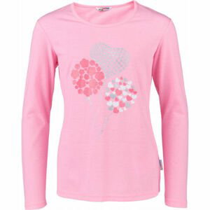 Lewro SELMA ružová 116-122 - Dievčenské tričko