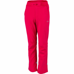 Lewro CARNOLO Dievčenské softshellové nohavice, ružová, veľkosť 152/158