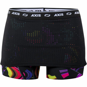 Axis FITNESS SKIRT/SHORTS 2IN1 GIRL Dievčenské fitness šortky so sukňou 2 v 1, čierna, veľkosť 128