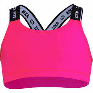 Axis FITNESS TOP BRA GIRL Dievčenské fitness bolerko, ružová, veľkosť 152