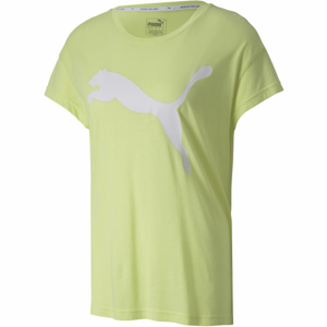 Puma ACTIVE LOGO TEE Dámske športové tričko, svetlo zelená, veľkosť XL