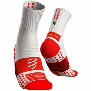 Compressport Bežecké ponožky Bežecké ponožky, biela, veľkosť 35-38