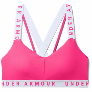 Under Armour WORDMARK STRAPPY SPORLETTE ružová S - Dámska podprsenka