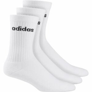 adidas HC CREW 3PP Set ponožiek, biela, veľkosť 40-42