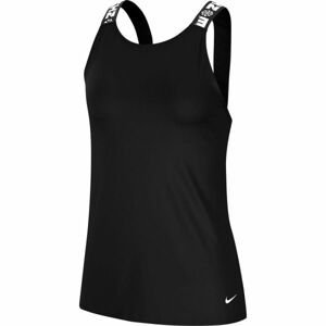 Nike ICNCLSH ELASTKIA W Dámske športové tielko, čierna, veľkosť M