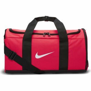 Nike TEAM Dámska športová taška, červená, veľkosť UNI