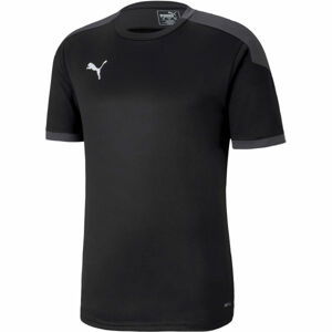 Puma TEAM FINAL 21 TRAINING JERSEY Pánske športové tričko, čierna, veľkosť XS