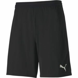 Puma TEAM FINAL 21 KNIT SHORTS Pánske šortky, čierna, veľkosť M