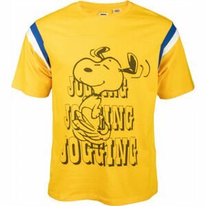 Levi's FOOTBALL TEE Pánske tričko, žltá, veľkosť L