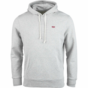 Levi's NEW ORIGINAL HOODIE CORE Pánska mikina, sivá, veľkosť XL