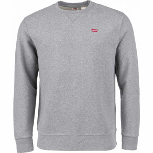 Levi's® NEW ORIGINAL CREW CORE Pánska mikina, sivá, veľkosť