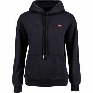 Levi's STANDARD HOODIE Dámska mikina, čierna, veľkosť XS