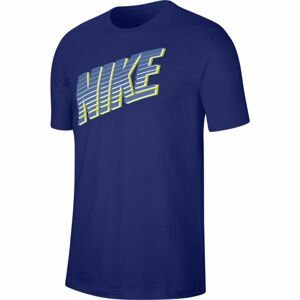 Nike NSW TEE NIKE BLOCK M Pánske tričko, tmavo modrá, veľkosť XL