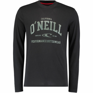 O'Neill LM UNI OUTDOOR L/SLV T-SHIRT Pánske tričko s dlhým rukávom, čierna,sivá, veľkosť