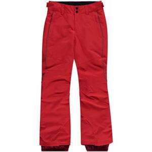 O'Neill PG CHARM REGULAR PANTS Dievčenské lyžiarske/snowboardové nohavice, červená, veľkosť 128
