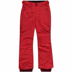 O'Neill PG CHARM REGULAR PANTS Dievčenské lyžiarske/snowboardové nohavice, červená, veľkosť 152