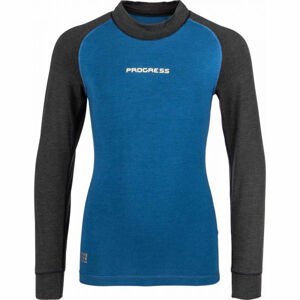 Progress CC NDRD Dievčenské  funkčné tričko s dlhým rukávom, modrá, veľkosť 152