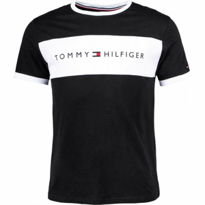 Tommy Hilfiger CN SS TEE LOGO FLAG  XL - Pánske tričko