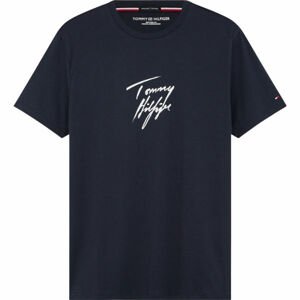 Tommy Hilfiger CN SS TEE LOGO  L - Pánske tričko