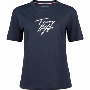 Tommy Hilfiger CN TEE SS LOGO  M - Dámske tričko