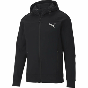 Puma EVOSTRIPE HOODED JACKET čierna 3XL - Pánska mikina