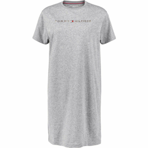 Tommy Hilfiger RN DRESS HALF SLEEVE Dámske predĺžené tričko, sivá, veľkosť S