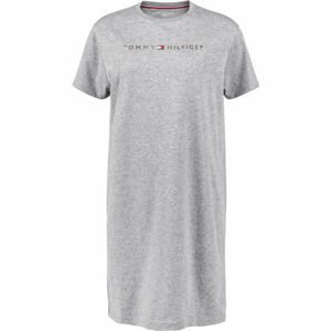 Tommy Hilfiger RN DRESS HALF SLEEVE Dámske predĺžené tričko, sivá, veľkosť M