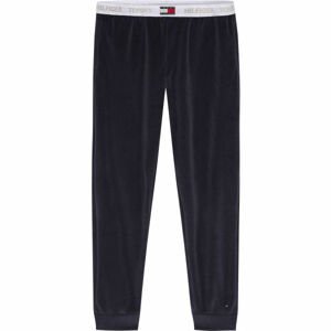 Tommy Hilfiger TRACK PANT VELOUR Dámske tepláky, tmavo modrá, veľkosť M