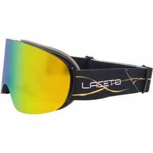 Laceto FLAKE Detské lyžiarske okuliare, čierna, veľkosť os