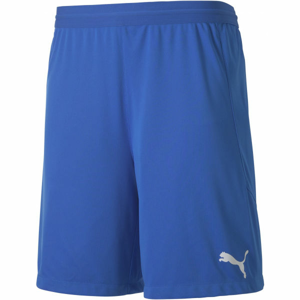 Puma TEAM FINAL 21 KNIT SHORTS tmavo modrá L - Pánske šortky