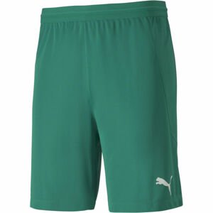 Puma TEAM FINAL 21 KNIT SHORTS zelená L - Pánske šortky