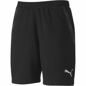 Puma TEAM FINAL 21 CASUALS SHORTS Pánske kraťasy, čierna, veľkosť S