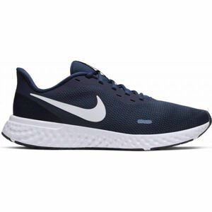 Nike REVOLUTION 5 Pánska bežecká obuv, tmavo modrá, veľkosť 42.5