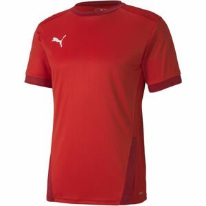 Puma TEAM GOAL 23 červená M - Pánske športové tričko