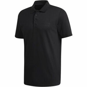 adidas BRILLIANT BASICS POLO SHIRT Pánske polo tričko, čierna, veľkosť S