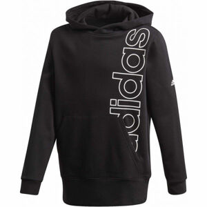 adidas YB LOGO HOODIE  128 - Chlapčenská mikina