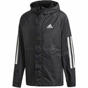 adidas BSC 3S WIND JKT Pánska vetrovka, čierna, veľkosť XL