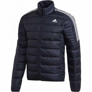 adidas ESS DOWN JACKET Pánska bunda, tmavo modrá, veľkosť 2XL