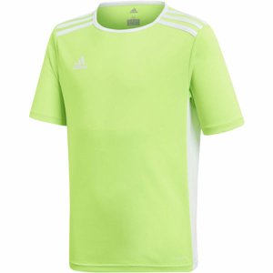 adidas ENTRADA 18 JSYY Chlapčenský futbalový dres, svetlo zelená, veľkosť 128