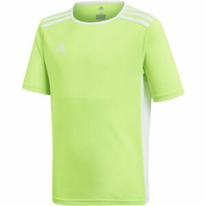 adidas ENTRADA 18 JSYY Chlapčenský futbalový dres, svetlo zelená, veľkosť 140