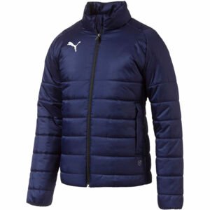 Puma LIGA Casuals Padded Jacket tmavo modrá M - Pánska bunda